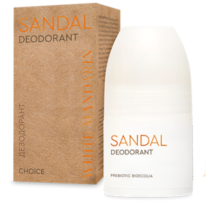 НАТУРАЛЬНИЙ ДЕЗОДОРАНТ SANDAL