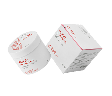 ЕНЗИМНИЙ МУС-СКРАБ ДЛЯ ТІЛА «MOOD STRAWBERRY»