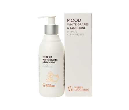 MOOD WHITE GRAPES & TANGERINE - гель для інтимної гігієни з білим виноградом та мандарином