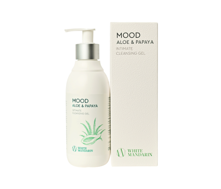 Mood ALOE & PAPAYA - гель для інтимної гігієни з алое та папаєю Підпис: